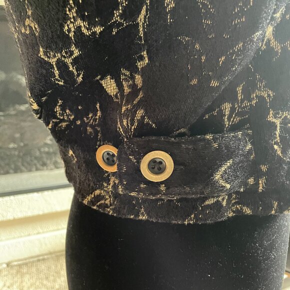 FREE PEOPLE Mystic Brocade Cropped Jacket Size 8 - Picture 8 of 10